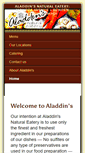Mobile Screenshot of myaladdins.com